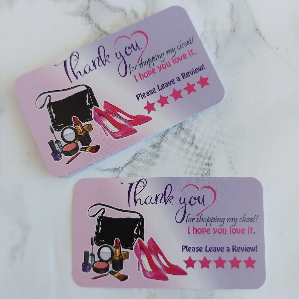 Thank you cards & Stickers